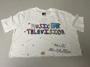 Junk Food MTV Spring Break Cropped Tshirt Damen Medium - Bild 1 von 3