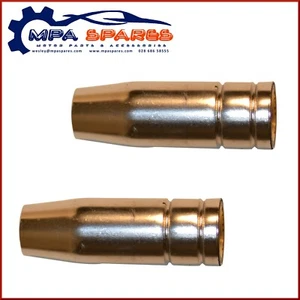 PACK OF 2 CONICAL MIG WELDING NOZZLES (EURO STYLE TORCHES) - Picture 1 of 1