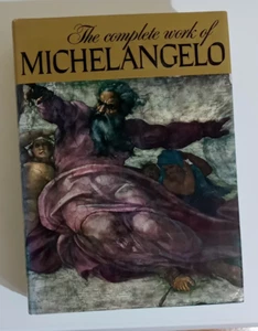 The Complete Work of Michelangelo - Reynal & Company Atrabas Book w/ Dust Jacket - Imagen 1 de 9