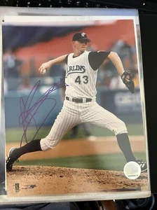 AJ BURNETT AUTOGRAPHED SIGNED AUTO BASEBALL PHOTO 8x10 - Picture 1 of 1