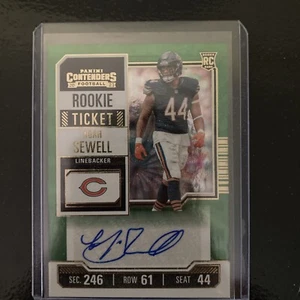 noah sewell Contenders RC Green auto - Picture 1 of 2