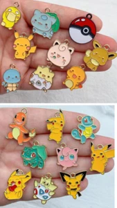 50pcs Japanese anime cute Metal Charm Pendant DIY Jewelry Making - Picture 1 of 2