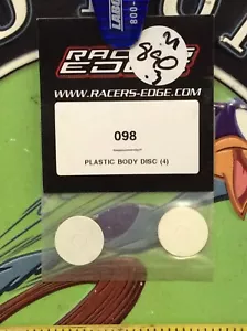 Racers Edge 098: Plastic Body Disc {4pc} NewInPack 🇺🇸Shipped - Picture 1 of 2