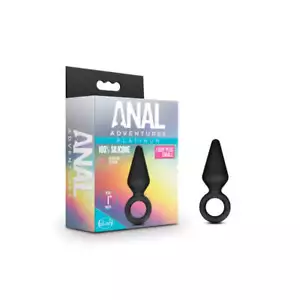 Anal Adventures Platinum Loop Plug - Small-(bl-10785) - Picture 1 of 5