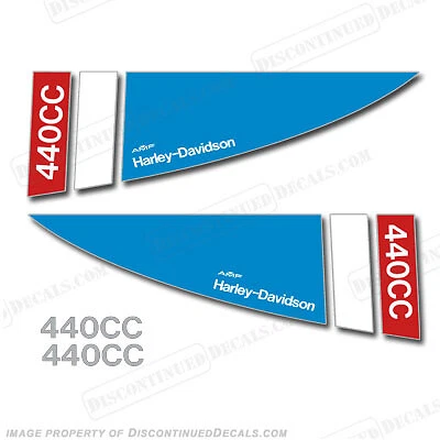 Fits AMF (Harley-Davidson) 440CC Decals - Image 1 of 1
