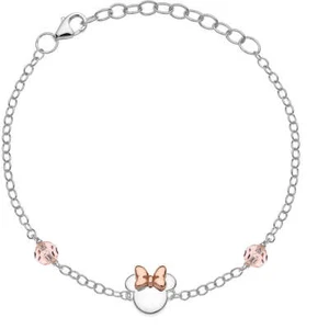 Bracciale Disney Minnie in argento bicolore e zirconi BS00033TRWL - Imagen 1 de 2
