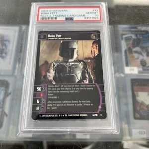 2004 Star Wars: The Trading Card Game - Return of Jedi Boba Fett #42 PSA 10 - Picture 1 of 2