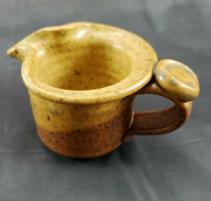 Cerámica hecha a mano. Crema de café 3" de alto ¡ENVÍO RÁPIDO!! - Imagen 1 de 5