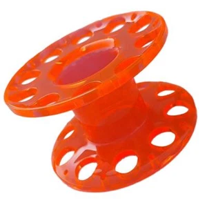 Scuba Diving Finger Dive Reel Snorkeling Spool for Holding Under 32m Line Orange - Picture 1 of 6
