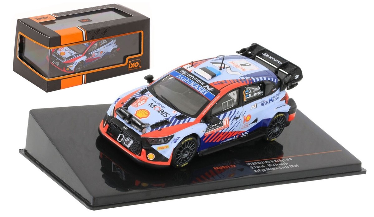 iXO Hyundai i20 WRC 1/43 スケール　ミニカー Ixo 1/43 Model Car Rally Hyundai I20 Coupe WRC Neuville Tour