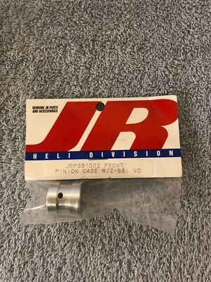 JR Helicopter Front Pinion Case w/Bearings Vigor CS Vibe 90 3D  JRP991002 NEW!!! - Image 1 of 2