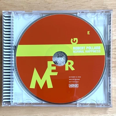 ROBERT POLLARD - Normal Happiness CD 2006 Promo Advance Album Guided By Voices - Image 1 of 4