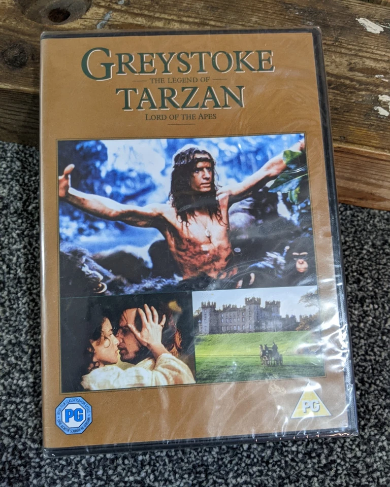 Greystoke - The Legend of Tarzan Lord O With Christopher Lambert (dvd 1984)