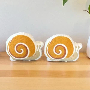 Room Essentials Snail Decorative Pillow Embroidered Set of 2 - Picture 1 of 9