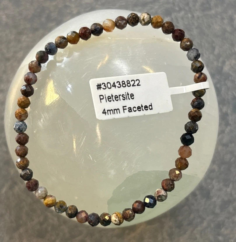 Pulsera Pietersita Facetada 4mm Foto 1 de 1