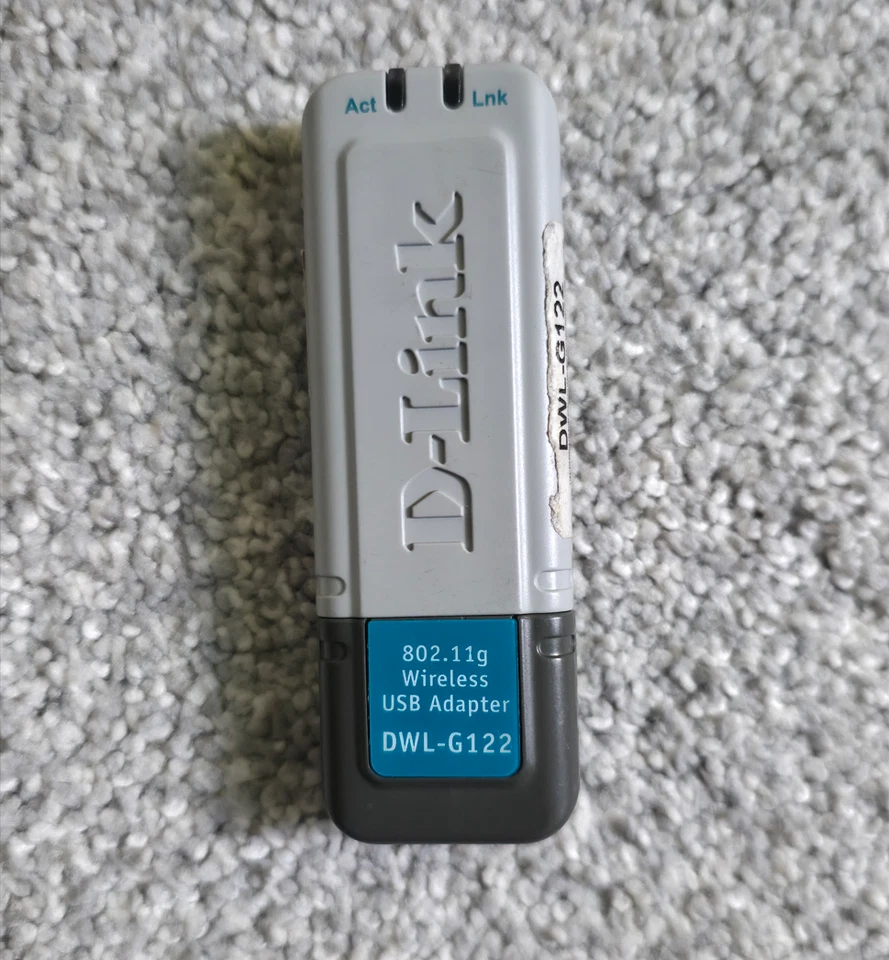 Adaptador USB D-Link DWL-G122 Inalámbrico G 802.11g 54Mbps Foto 1 de 1