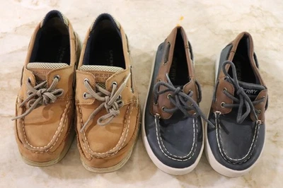 Boys Sperry Top-Sider Two Pairs Size - 1.5M 13.5M Kids - Image 1 of 2