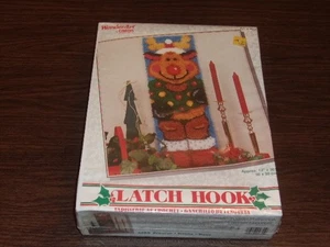 NIB WonderArt Latch Hook Christmas Prancer Art. # 4655 12" x 36" By Caron Intl. - Picture 1 of 7