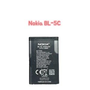 Batteria originale Nokia BL-5C 1100, 1110, 1200, 1600, 2300, 6230i, 6600, 6680, N70,  - Foto 1 di 1