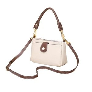 Premium Leder Sling Bag - leichte Umhängetasche mit Organizer - Bild 1 von 33