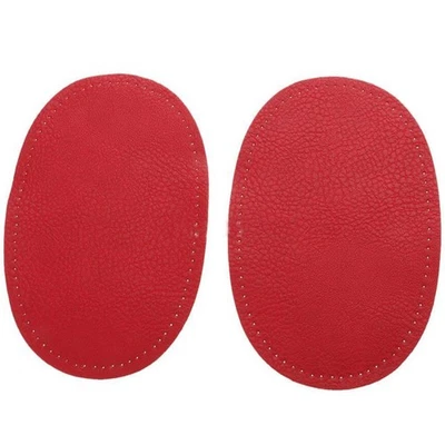 Modern Leather Elbow Knee Patches Extend the Life of Your Clothes 1 Pair 14x9cm - Image 1 of 4