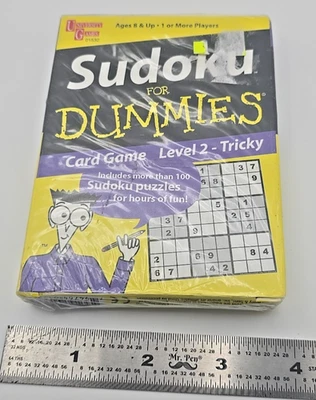 Juego de Cartas Sudoku para Dummies *Nivel 2 - Difícil* Foto 1 de 2