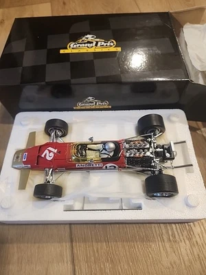 EXOTO 1968 Mario Andretti #12 Lotus Ford Type 49B US Grand Prix 1:18 Diecast Car - Image 1 of 4