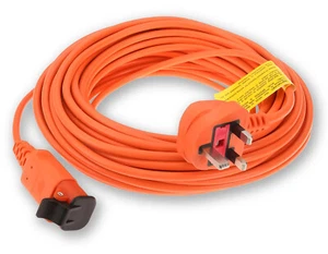 Flymo Hedge trimmer mains power cable cord lead flex wall plug 15 Metres long - Picture 1 of 5