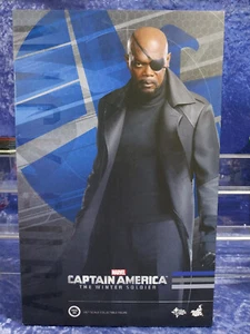 Hot Toys MMS 315 MIB Marvel Captain America The Winter Soldier Nick Fury 1/6 New - Picture 1 of 10