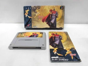 SNES - TENBU SPIRITS - Can Save data! Box, Manual. Super famicom. JAPAN. 13445 - Picture 1 of 14