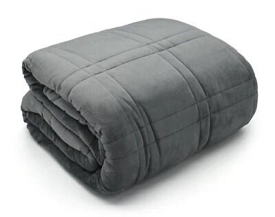 Velvet Deep Calming Weighted Sensory Therapeutic Blanket Sleep Anxiety - Image 1 of 4