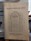 Antique Furniture Copies By Douglas Campbell Co. with Price List Newport, R.I.