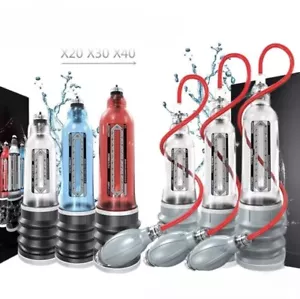 Bomba de agrandamiento al vacío de agua para pene Hydro X20 X30 X40 bomba pro-alargadora - Imagen 1 de 25