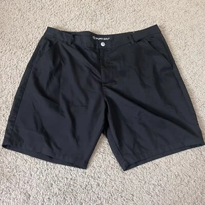 Puma Golf Size 38 Puma Way 1 Black Shorts - Picture 1 of 8