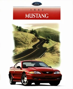 1997 Ford Mustang & Mustang GT Dealer Sales Brochure - Picture 1 of 1