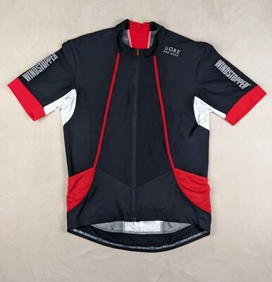 Gore Bike Wear Small Cycling Jersey Windstopper Pockets Stretch 19x24 - Image 1 of 4