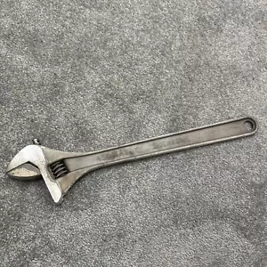 Vintage SidChrome Forged Steel SWEDEN 450 Mm/18 Inch Shifting Spanner - Picture 1 of 12
