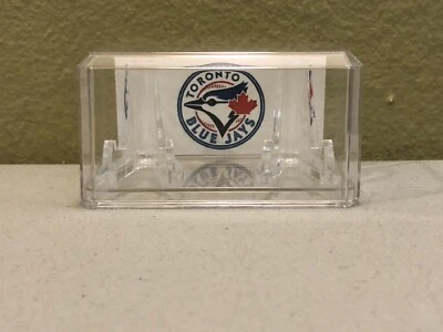 Toronto Blue Jays Custom MLB World Series Champions Baseball 2 Ring Display Case - Image 1 of 2