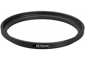 Bower 43mm-52mm Step-up Metal Ring Adapter 43-52mm - Picture 1 of 2