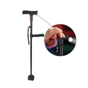 LED With alarm Walking Collapsible Telescopic Folding Cane Elder CaneTrusty - Imagen 1 de 26