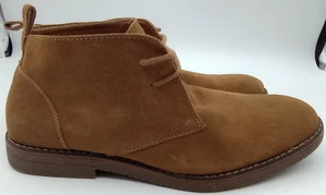 GBX Boots Mens 13 D Chukka Ankle Brown Suede Leather 'Percy' - Picture 1 of 12