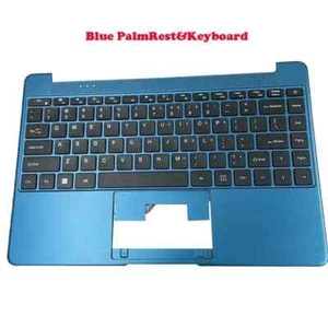 For Gateway GWTN141-6BL GWTN141-10BL GWTN141-4BL Palmrest Keyboard 14" Blue Top - Afbeelding 1 van 2