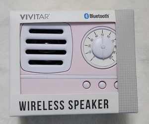 Vivitar Wireless Speaker - Bluetooth - Pink - Picture 1 of 4