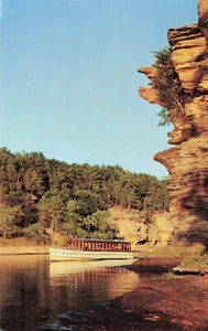 HAWK'S BILL LOWER DELLS, WISCONSIN Vintage PC - Picture 1 of 2