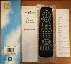 X-10 UR47A Super Remote SAT CBL DVD TV Home Automation Smarthome Security System - Picture 1 of 8