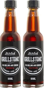 (1L/€74,95) Hickory und Hartholz Liquid Smoke von Grillstone 2x 100ml