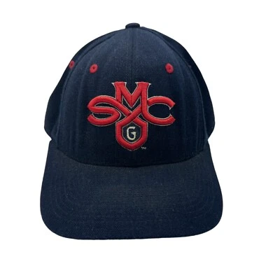 Zephyr Saint Mary's College Gaels Baseball Cap Hat Unisex Size 7 1/4 Navy Red - Image 1 of 4