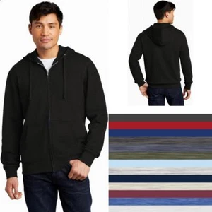 District® V.I.T. ™ Fleece Full-Zip Hoodie Herren Sweatshirt DT6102 Gr. XS-4XL - Bild 1 von 86