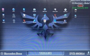 C3 Multiplexer SSD V 09-2014 Für Mercedes Benz star diagnose  Dell Latitude 830 - Bild 1 von 4