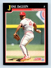 1991 Score Jose DeLeon St. Louis Cardinals #221